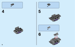 LEGO 76058 instructions page 8 – build guide