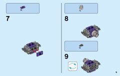LEGO 76058 instructions page 9 – build guide