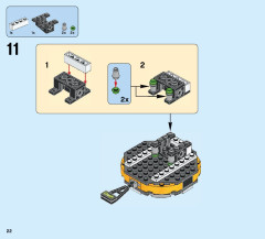 LEGO 76059 instructions page 22 – build guide