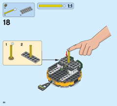 LEGO 76059 instructions page 26 – build guide
