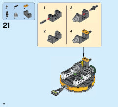 LEGO 76059 instructions page 28 – build guide