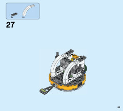 LEGO 76059 instructions page 33 – build guide