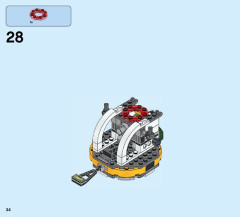 LEGO 76059 instructions page 34 – build guide