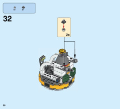 LEGO 76059 instructions page 38 – build guide