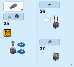 LEGO 76059 instructions page 41 – build guide