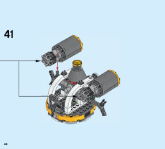 LEGO 76059 instructions page 44 – build guide