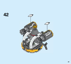 LEGO 76059 instructions page 45 – build guide