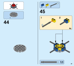 LEGO 76059 instructions page 47 – build guide