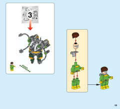 LEGO 76059 instructions page 55 – build guide