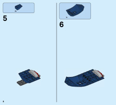 LEGO 76059 instructions page 6 – build guide