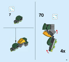 LEGO 76059 instructions page 61 – build guide