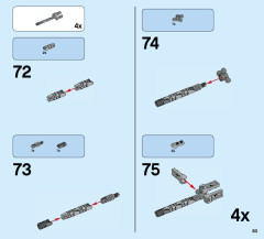 LEGO 76059 instructions page 63 – build guide