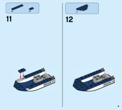 LEGO 76059 instructions page 9 – build guide