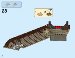 LEGO 76060 instructions page 28 – build guide