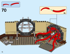 LEGO 76060 instructions page 70 – build guide