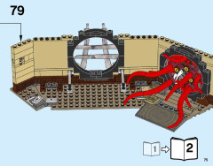 LEGO 76060 instructions page 75 – build guide