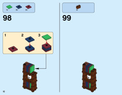 LEGO 76060 instructions page 12 – build guide