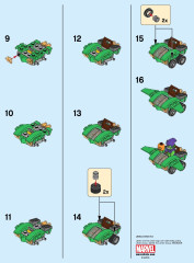 LEGO 76064 instructions page 2 – build guide