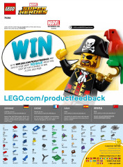 LEGO 76064 instructions page 1 – build guide