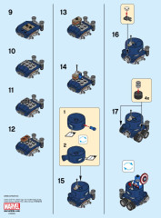 LEGO 76065 instructions page 2 – build guide
