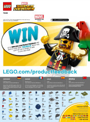 LEGO 76065 instructions page 1 – build guide