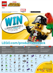 LEGO 76066 instructions page 1 – build guide