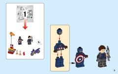LEGO 76067 instructions page 3 – build guide