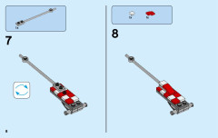 LEGO 76067 instructions page 8 – build guide