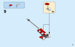 LEGO 76067 instructions page 9 – build guide