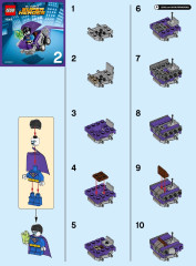 LEGO 76068 instructions page 1 – build guide
