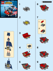LEGO 76069 instructions page 1 – build guide