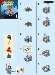 LEGO 76070 instructions page 1 – build guide