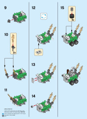 LEGO 76070 instructions page 2 – build guide