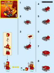 LEGO 76072 instructions page 1 – build guide