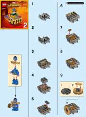 LEGO 76072 instructions page 1 – build guide
