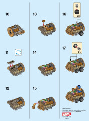 LEGO 76072 instructions page 2 – build guide