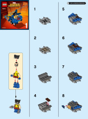 LEGO 76073 instructions page 1 – build guide