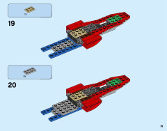 LEGO 76076 instructions page 19 – build guide