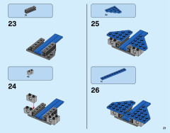 LEGO 76076 instructions page 21 – build guide