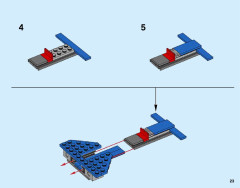 LEGO 76076 instructions page 23 – build guide