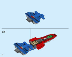 LEGO 76076 instructions page 24 – build guide