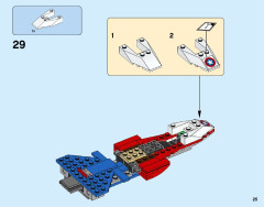 LEGO 76076 instructions page 25 – build guide