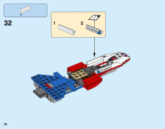 LEGO 76076 instructions page 28 – build guide