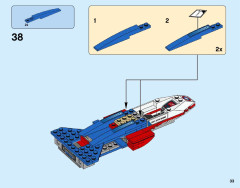 LEGO 76076 instructions page 33 – build guide
