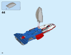 LEGO 76076 instructions page 38 – build guide