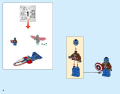 LEGO 76076 instructions page 4 – build guide