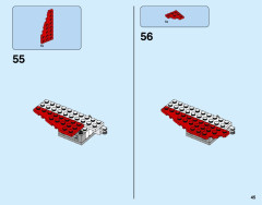 LEGO 76076 instructions page 45 – build guide