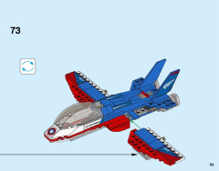 LEGO 76076 instructions page 53 – build guide