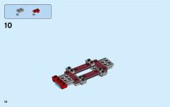 LEGO 76077 instructions page 10 – build guide