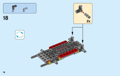 LEGO 76077 instructions page 18 – build guide